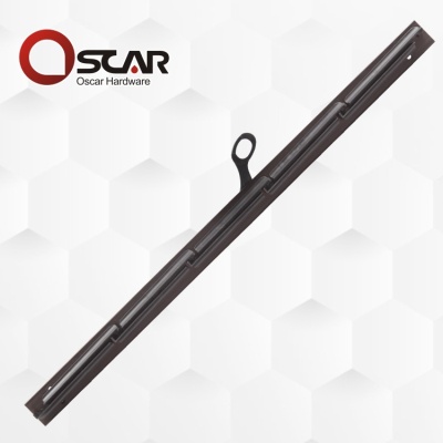 玻璃手摇百叶窗支架铝合金开窗器双手柄手摇窗户拉杆铝塑门窗五金