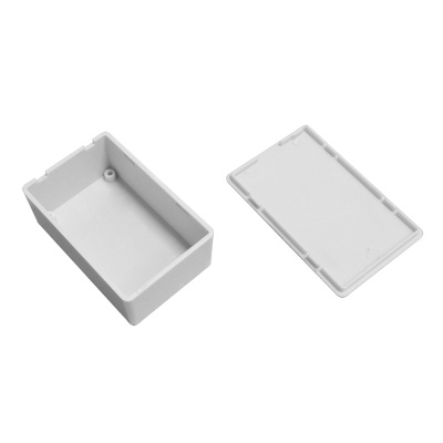 现货通用塑胶外壳电气开关外壳电源盒 可开孔小盒子 黑色壳体批发