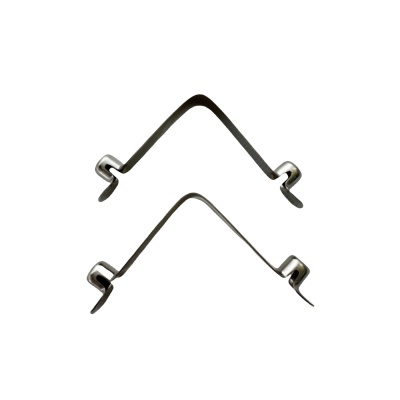 304不锈钢65MnV型弹片U型弹簧片伸缩折叠管孔定位片簧特惠家具